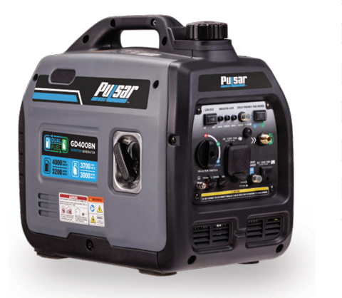 Dual Fuel 4000W Inverter Generator with CO ALART GX400BN